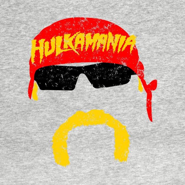 Hulk Hogan Hulkamania Retro Vintage by nataliawinyoto